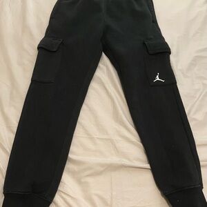 Jordan Kids Black Cargo Joggers